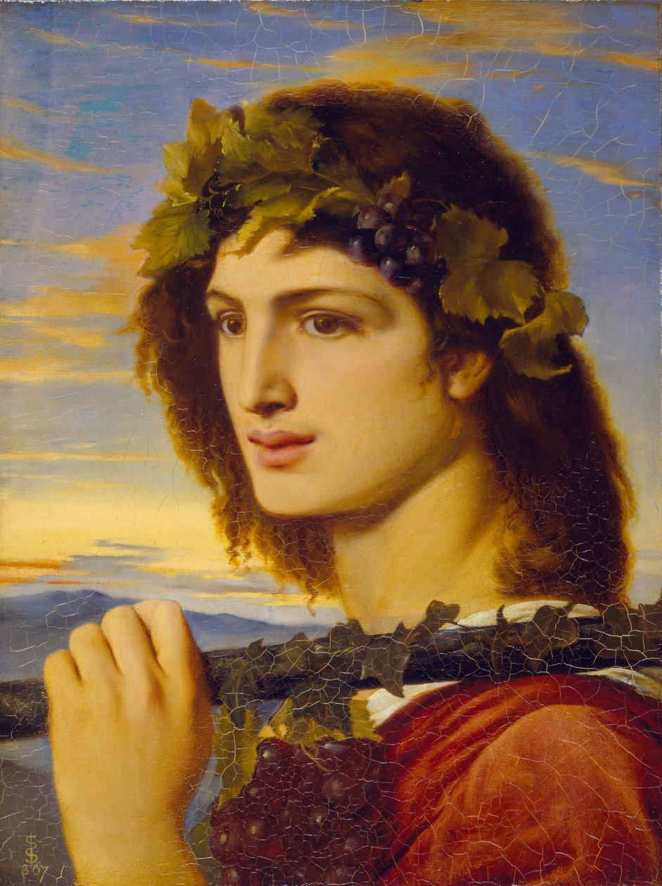 Bacchus, 1867 av Simeon Solomon