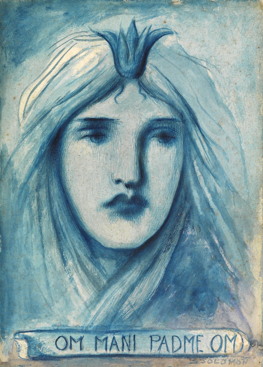 Om Mani Padme Om av Simeon Solomon