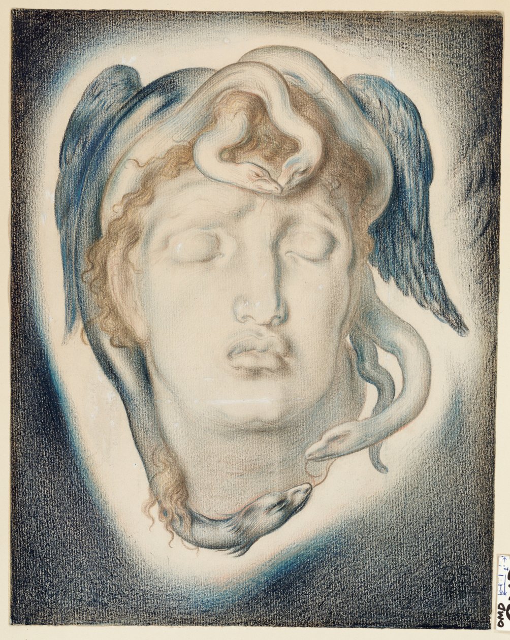 Lederen av Medusa, 1884 av Simeon Solomon