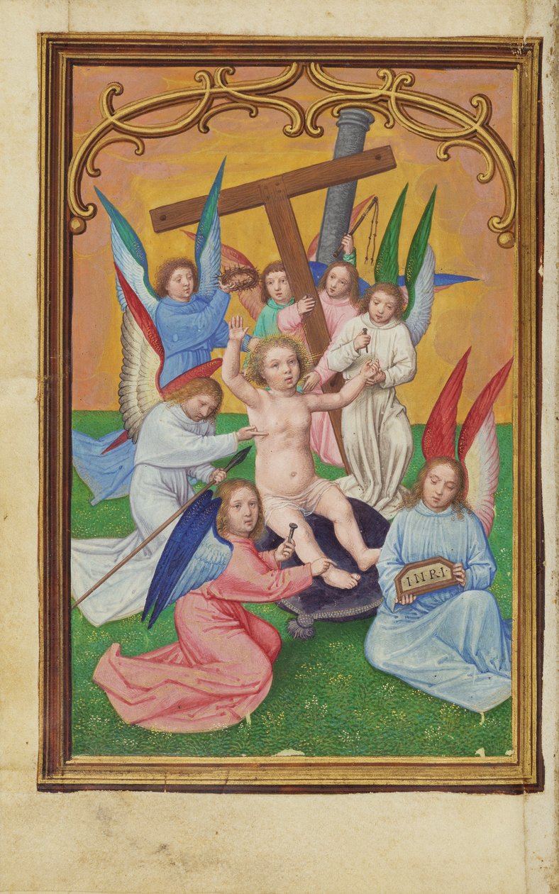 Folio 31v fra bønneboken til kardinal Albrecht av Brandenburg av Simon Bening