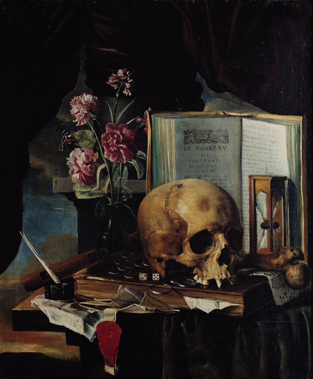 Vanitas av Simon Renard de Saint Andre