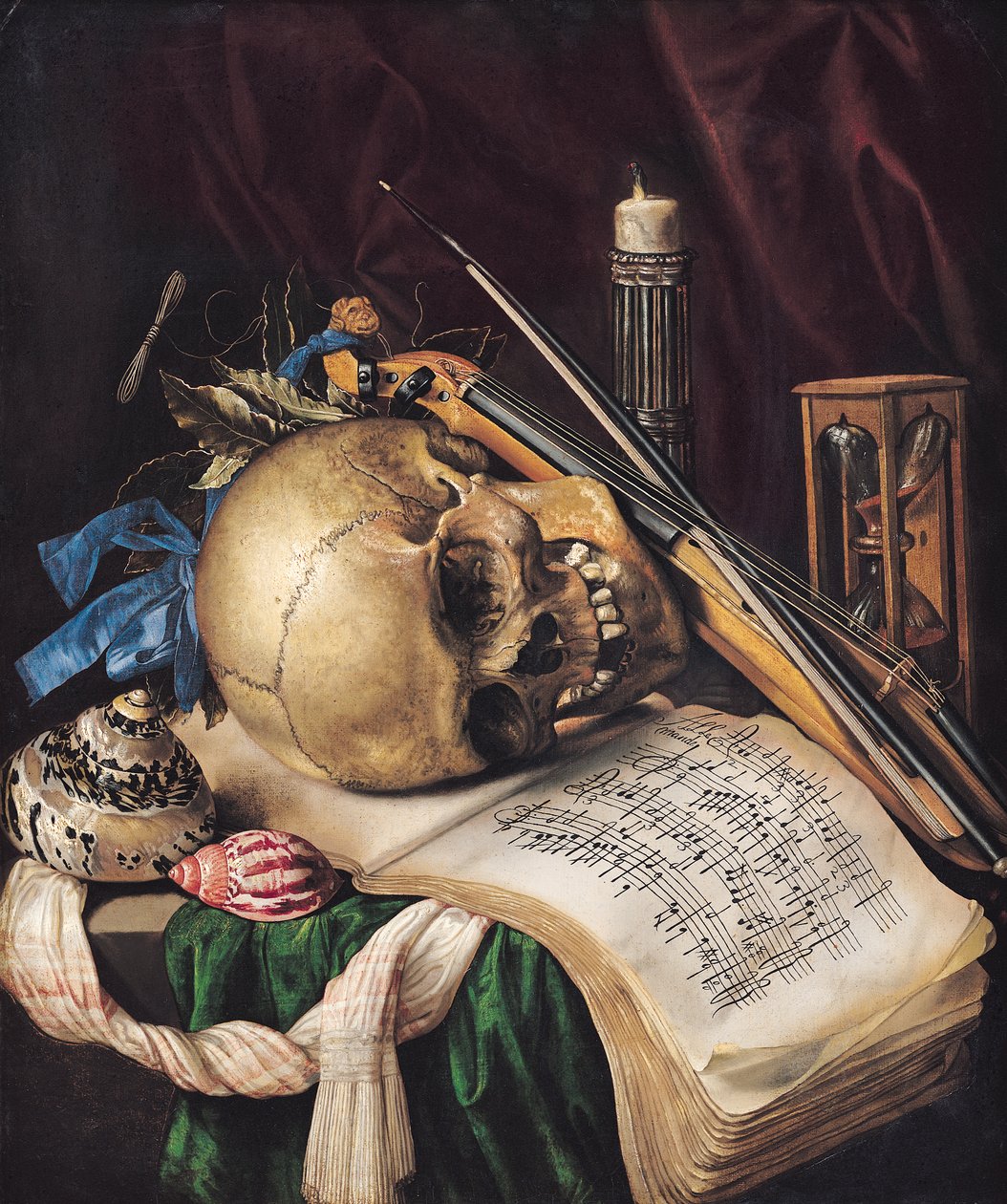 Vanitas av Simon Renard de Saint Andre