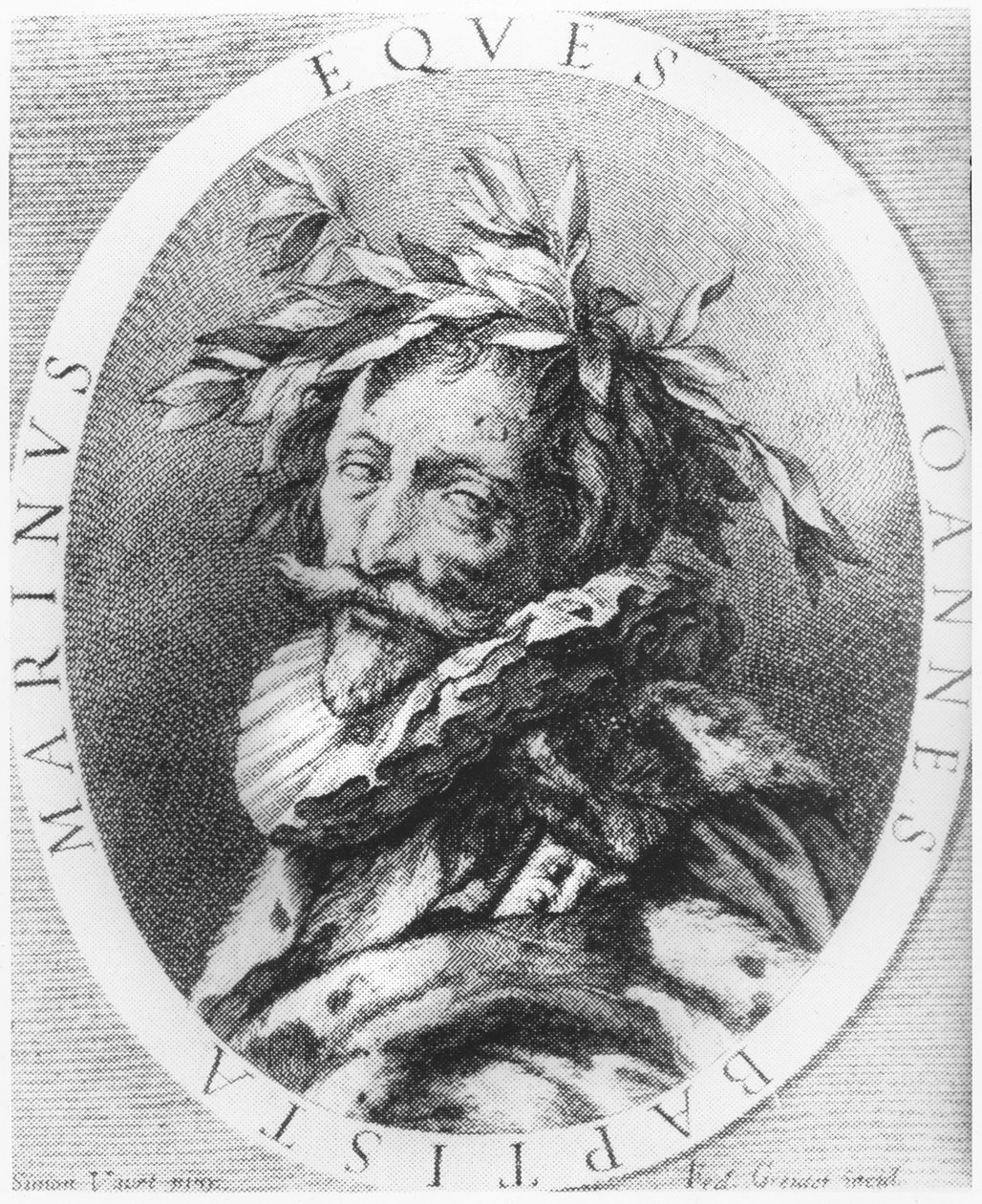 Giambattista Marino av Simon Vouet