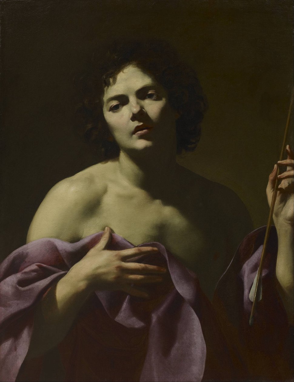 Den hellige Sebastian av Simon Vouet