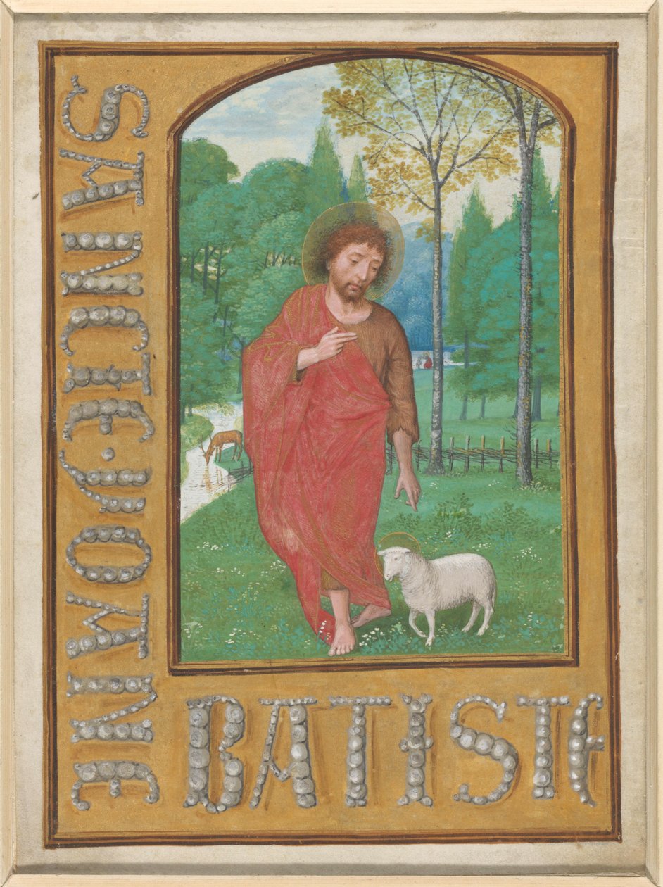 Døperen Johannes av Simon Bening