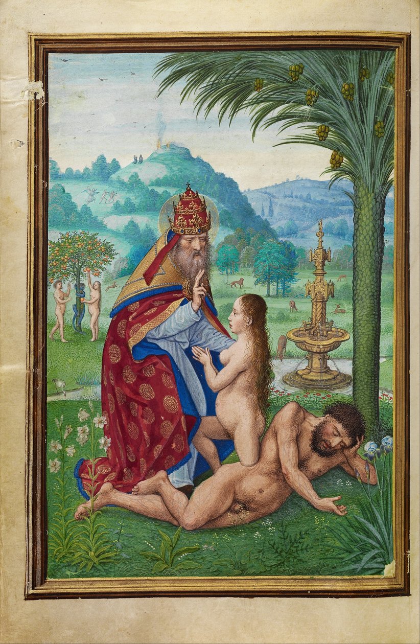 Scener fra skapelsen av Simon Bening