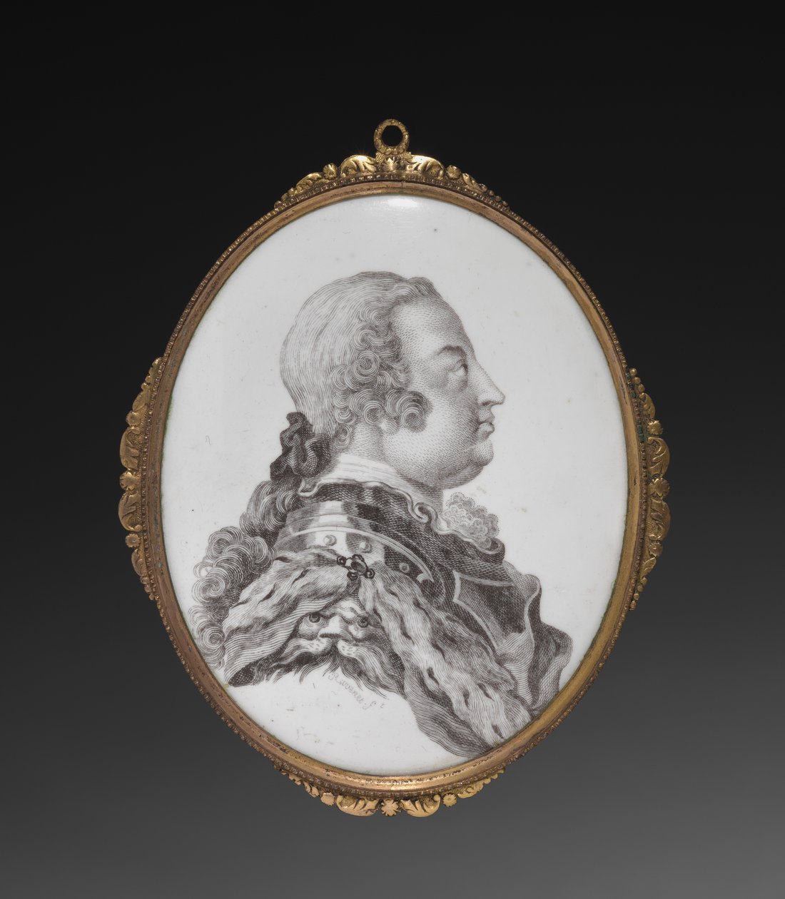 Oval plakett, hertug av Cumberland, ca. 1755. av Simon Francois Ravenet
