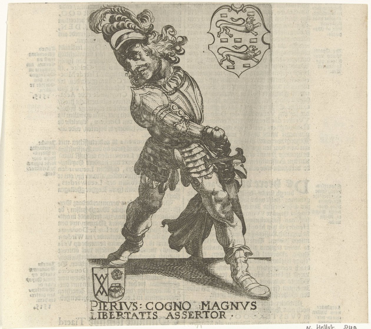 Grote Pier (Grutte Pier) av Simon Frisius