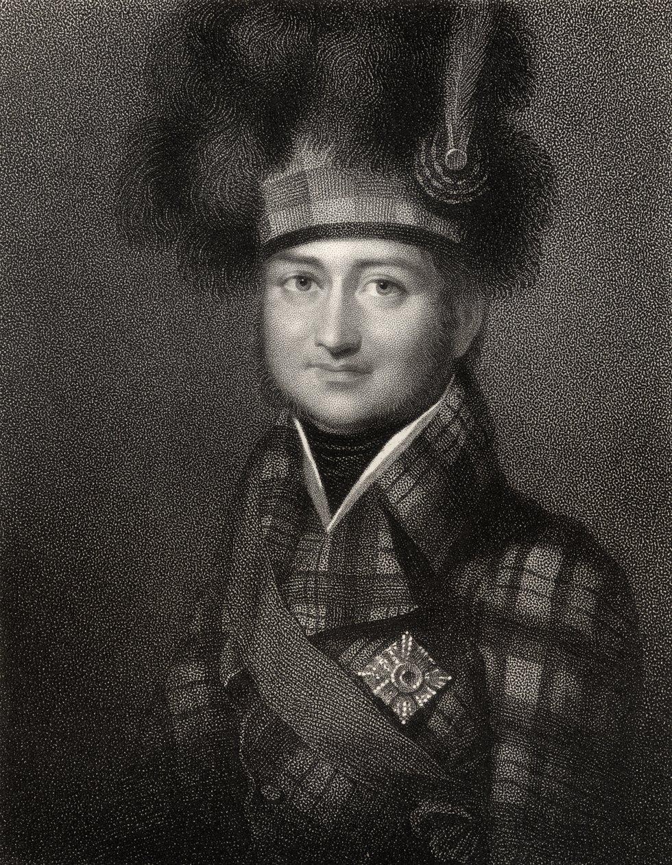 James Duff, 4. jarl av Fife, gravert av W. Holl, fra 