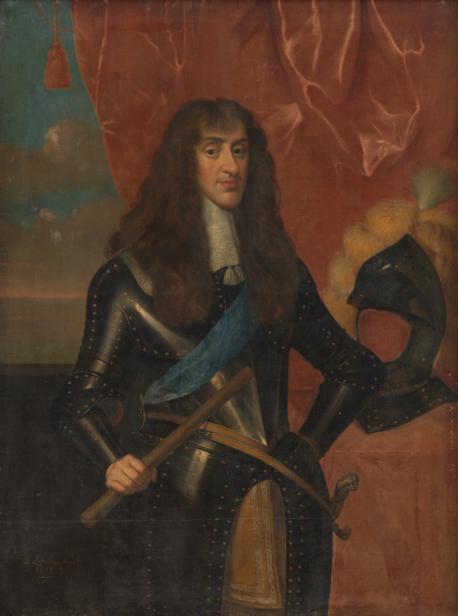 Prins James av England av Simon Luttichuys