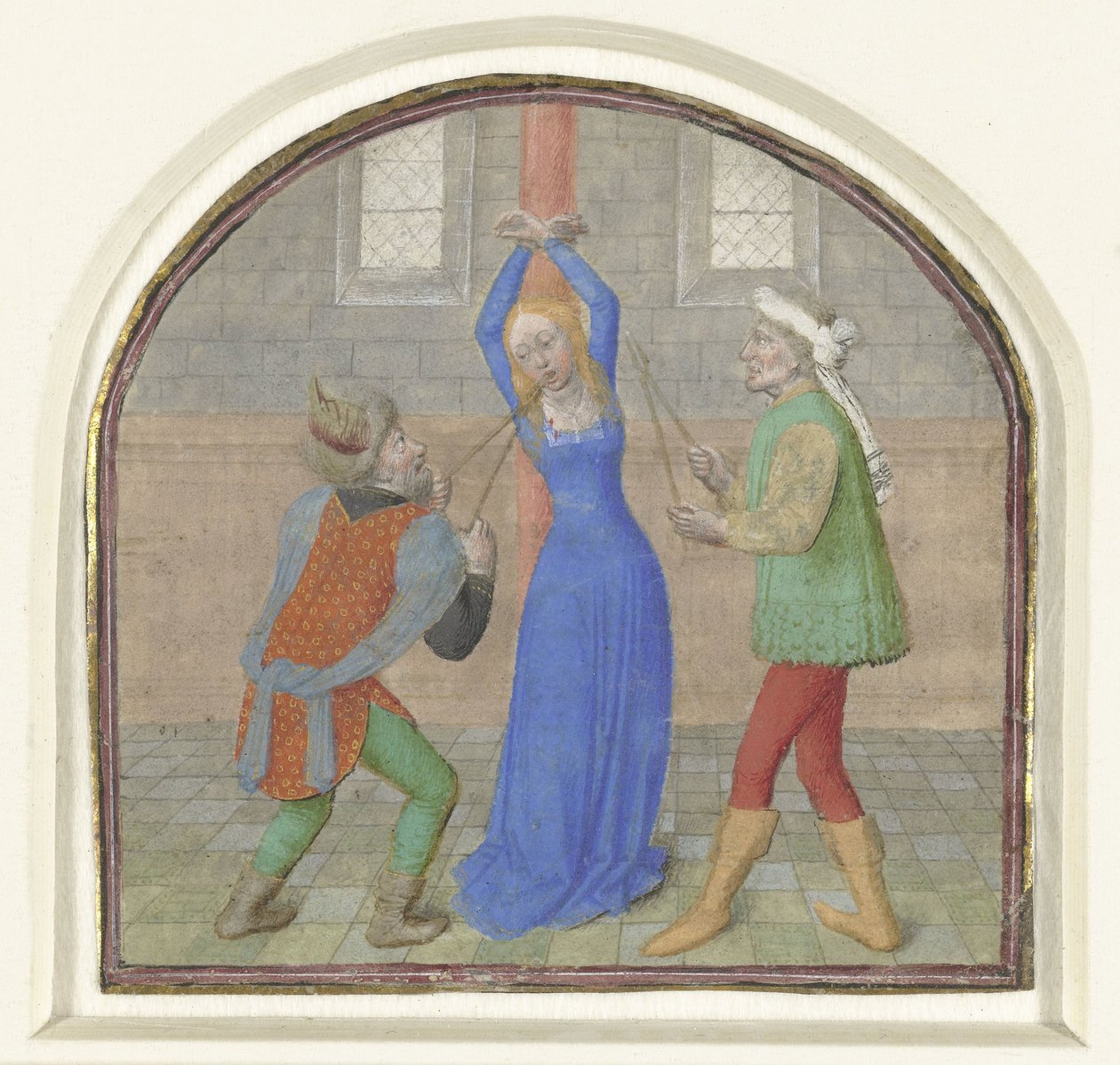 Martyrdommen til Saint Appolonia av Simon Marmion