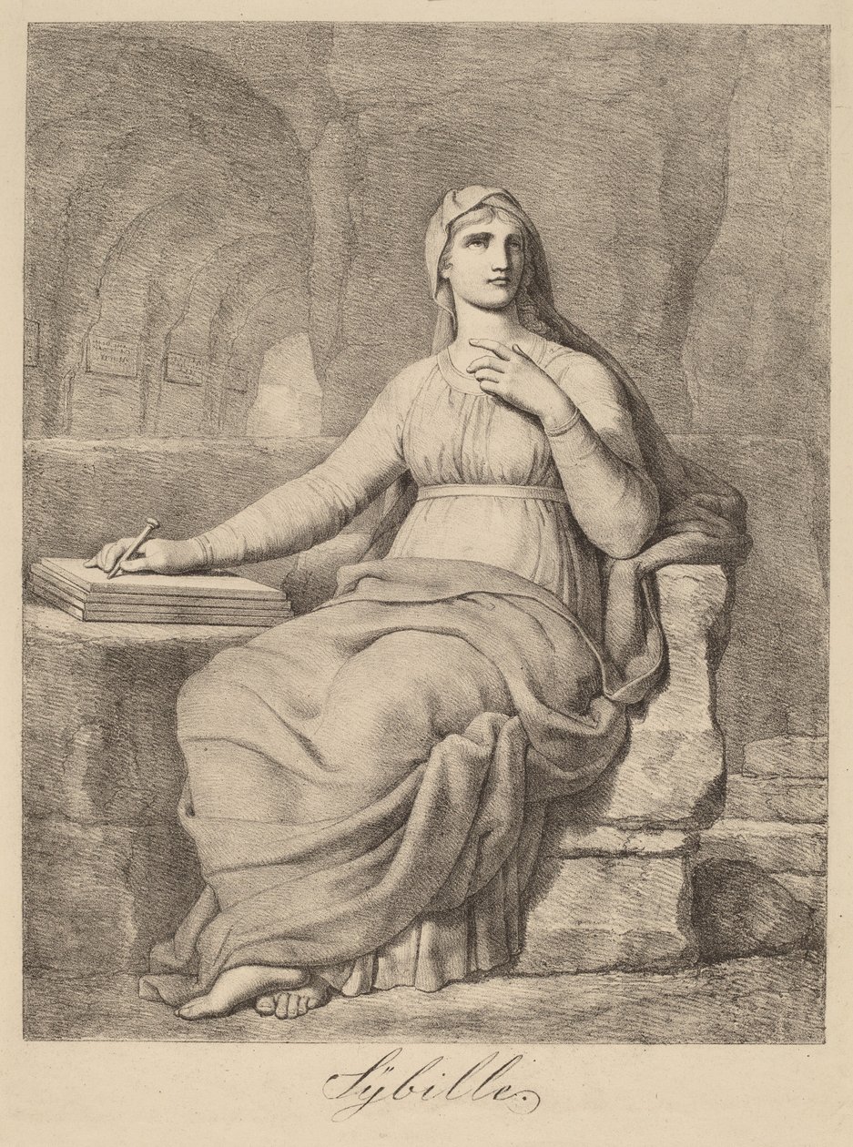 Sibyl (Sibyl) av Simon Petrus Klotz