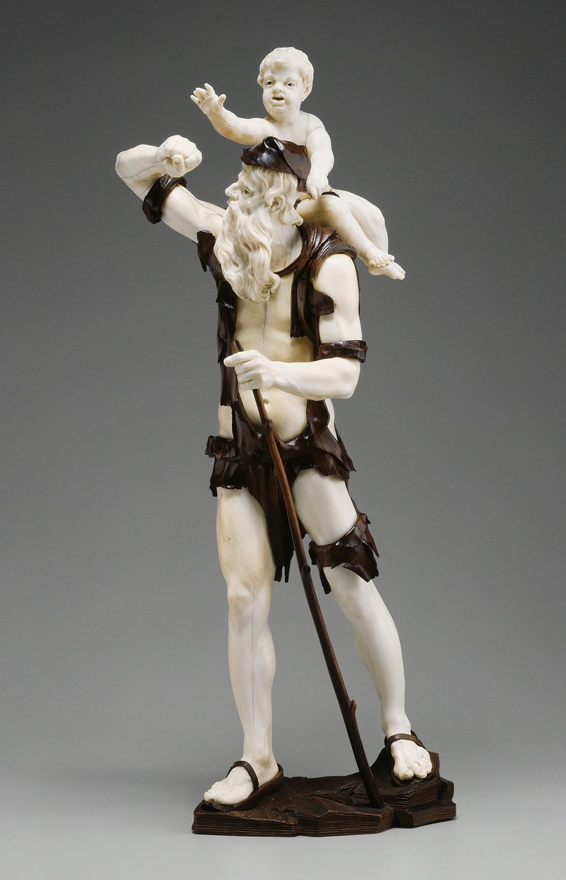Gammel tigger som bærer barn, 173550. av Simon Troger