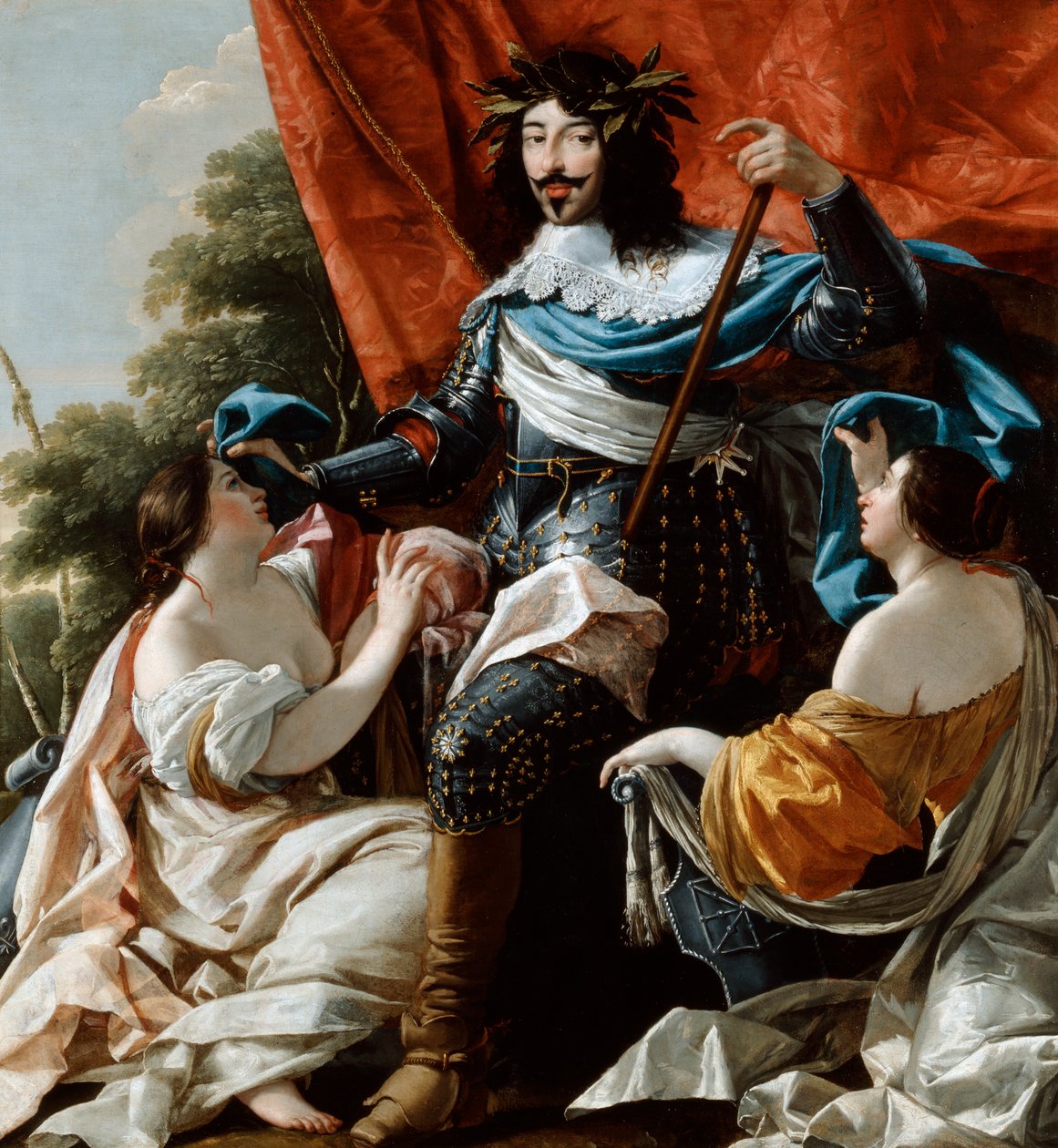 Ludvig XIII, 1600-tallet av Simon Vouet