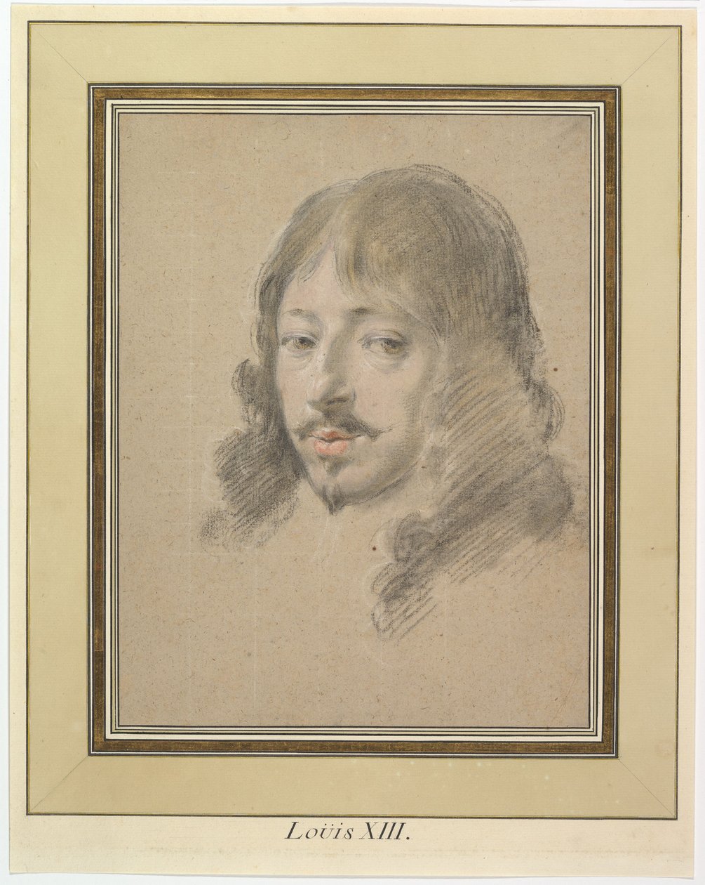 Portrett av Ludvig XIII av Simon Vouet