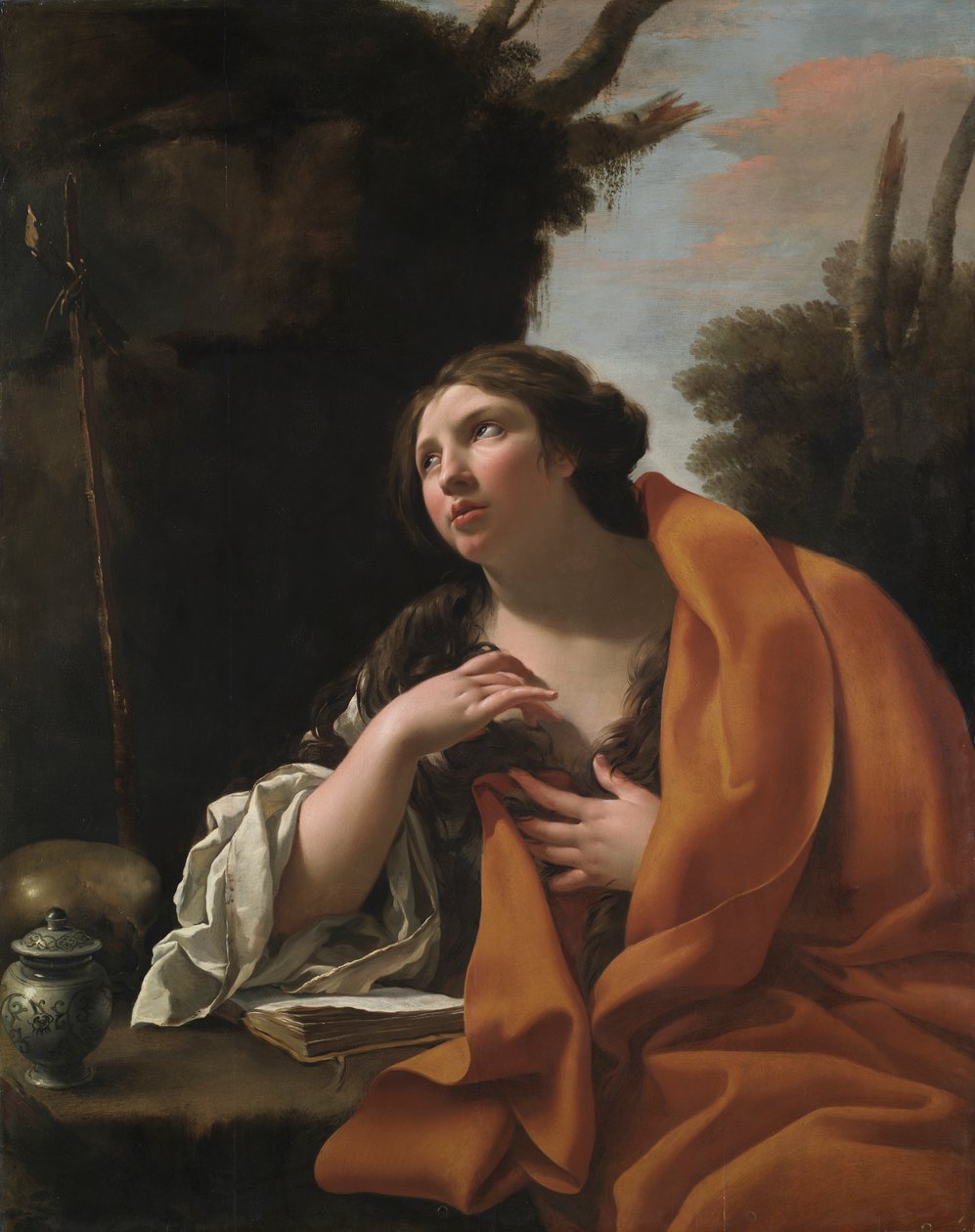 Den hellige Maria Magdalena av Simon Vouet