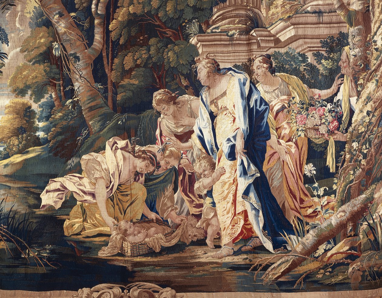 Funnet av Moses av Simon Vouet