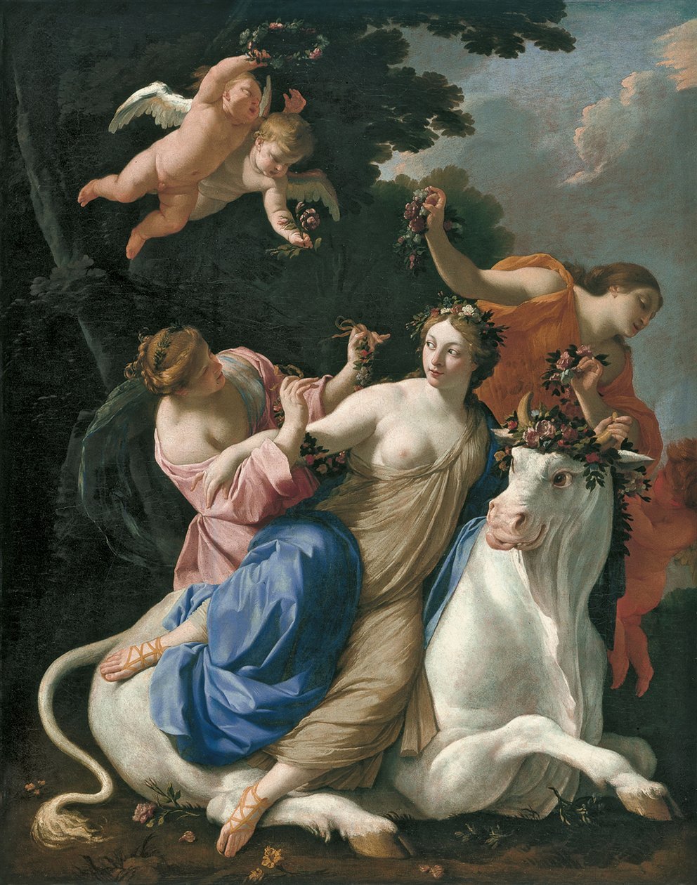 Voldtekten av Europa av Simon Vouet