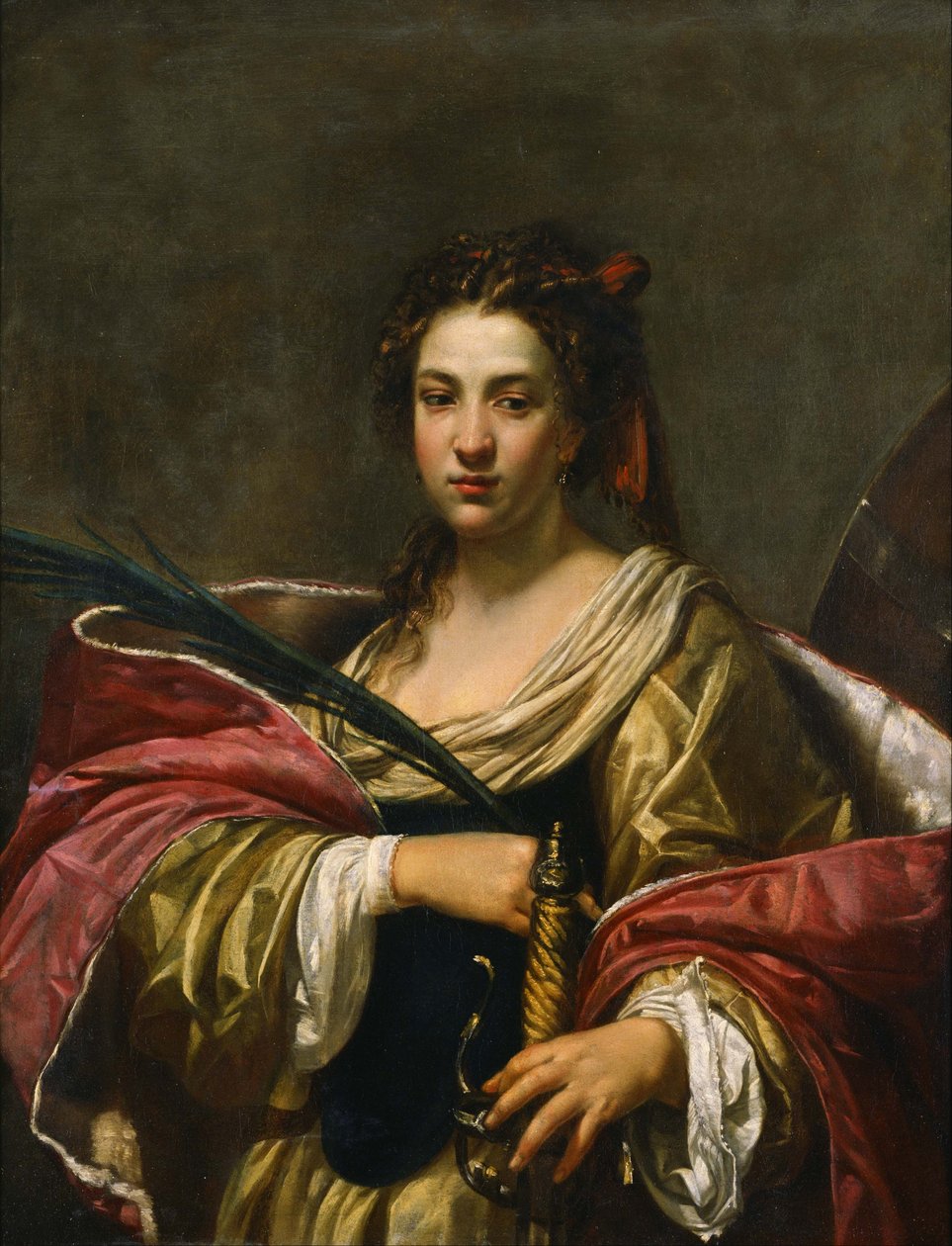 Den hellige Katarina av Alexandria av Simon Vouet