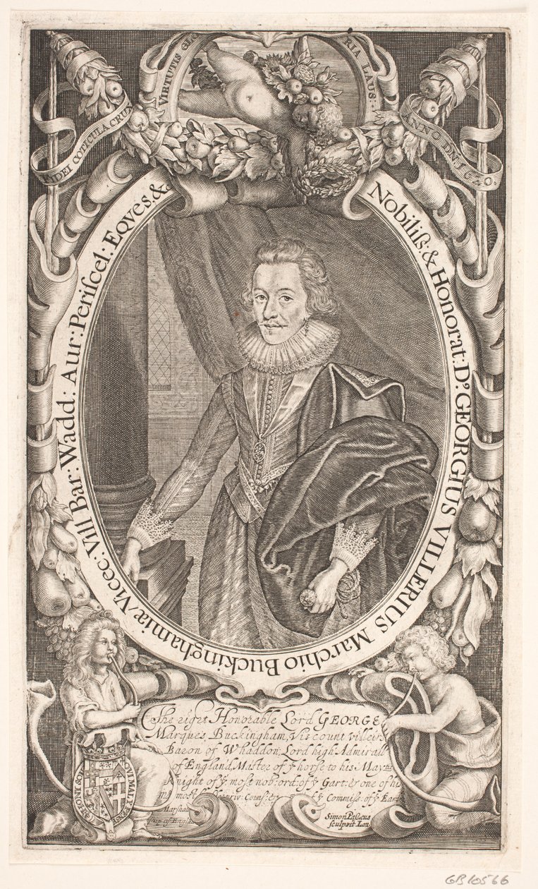 George Villiers av Buckingham av Simon de Pas