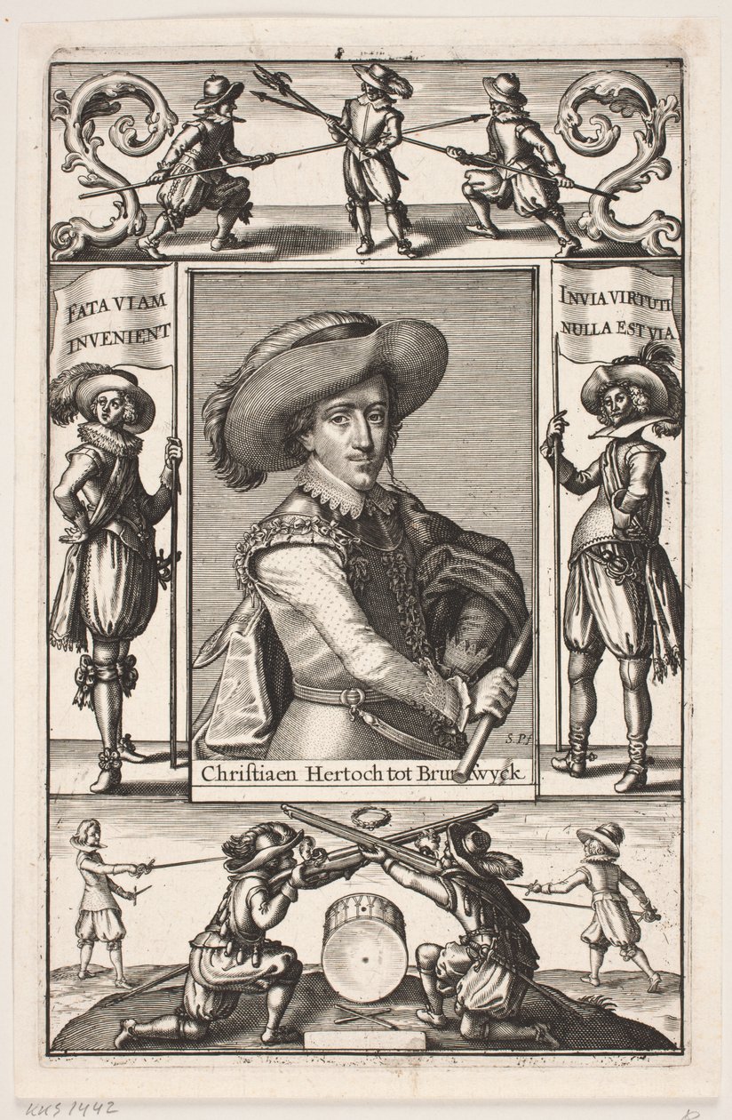 hertug Christian av Braunschweig av Simon de Pas