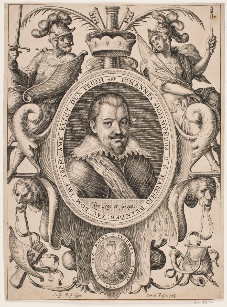 Kurfyrst Johan Sigismund av Brandenburg av Simon de Pas
