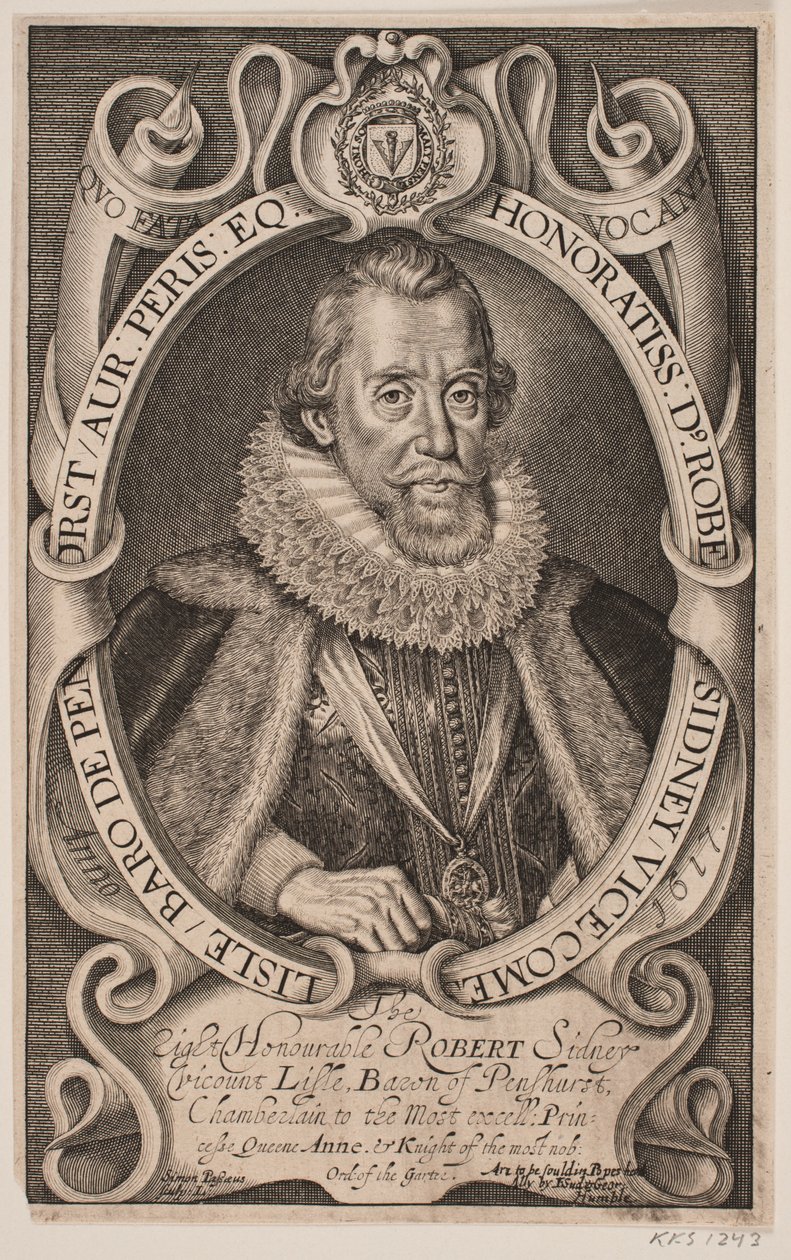 Robert Sidney, jarl av Leicester av Simon de Pas