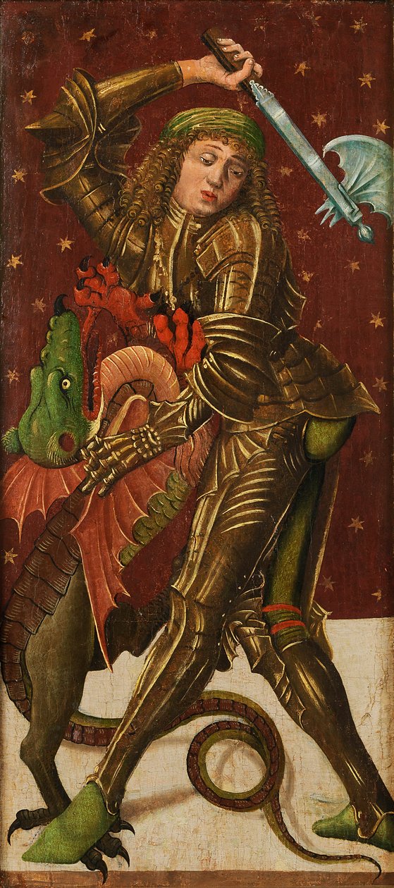 St. George dreper dragen av Simon von Taisten