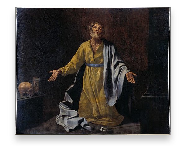 St. Joseph av Simone Cantarini