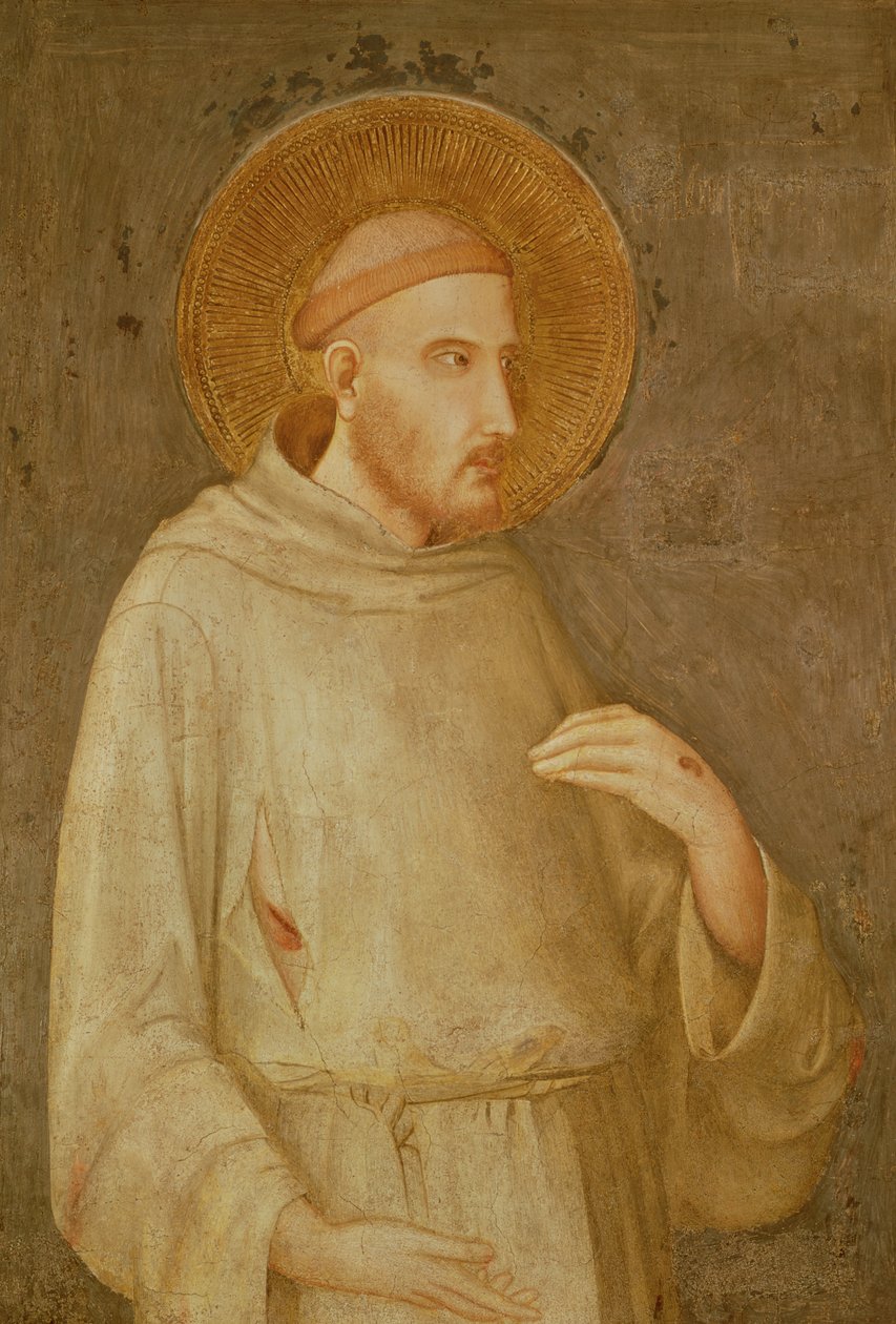 St. Francis av Simone Martini