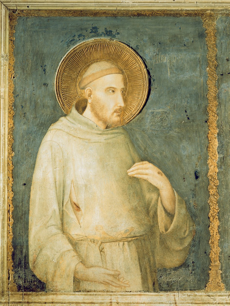 Saint Francis, 1318 av Simone Martini