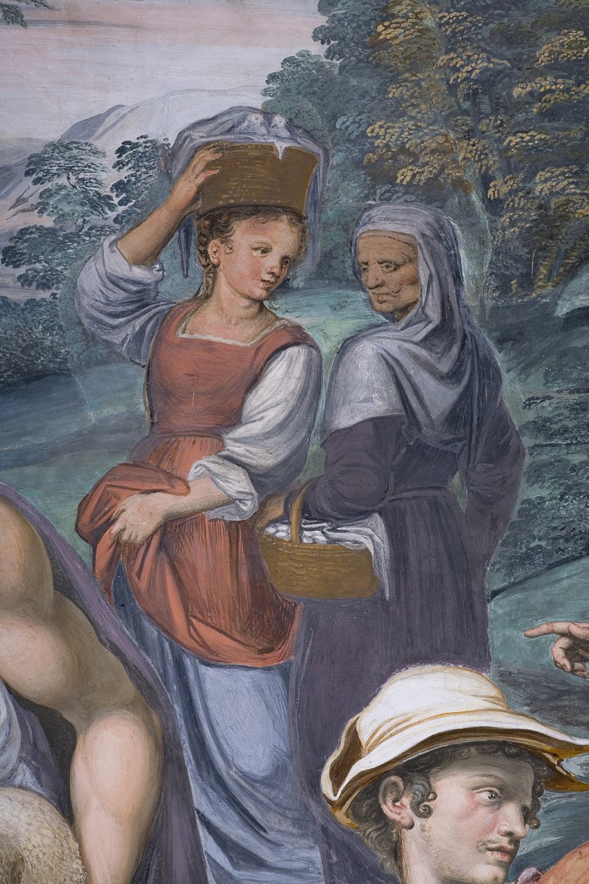 Tilbedelse av hyrdene, 1578-82 av Simone Veneziano Peterzano