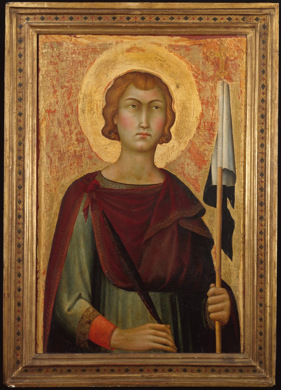 Saint Ansanus, ca. 1326. av Simone Martini