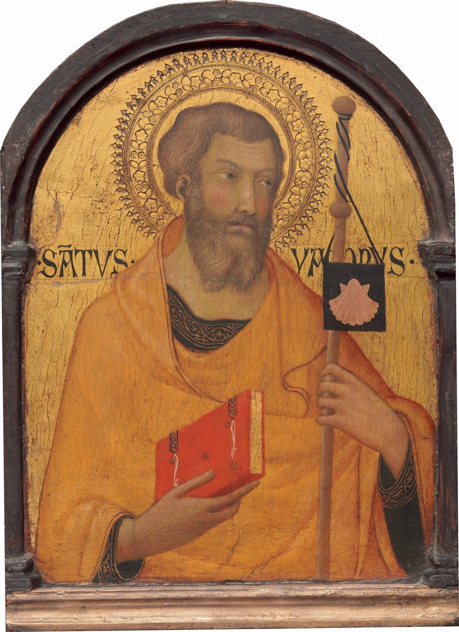 Saint James Major av Simone Martini