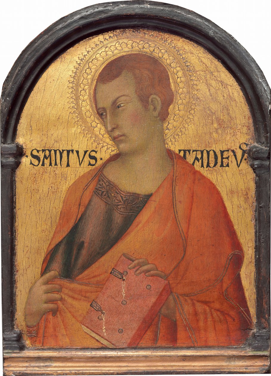 Den hellige Judas Thaddeus av Simone Martini