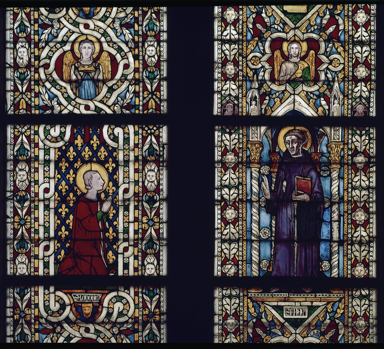 Saint Louis av Toulouse (Louis av Anjou av Simone Martini