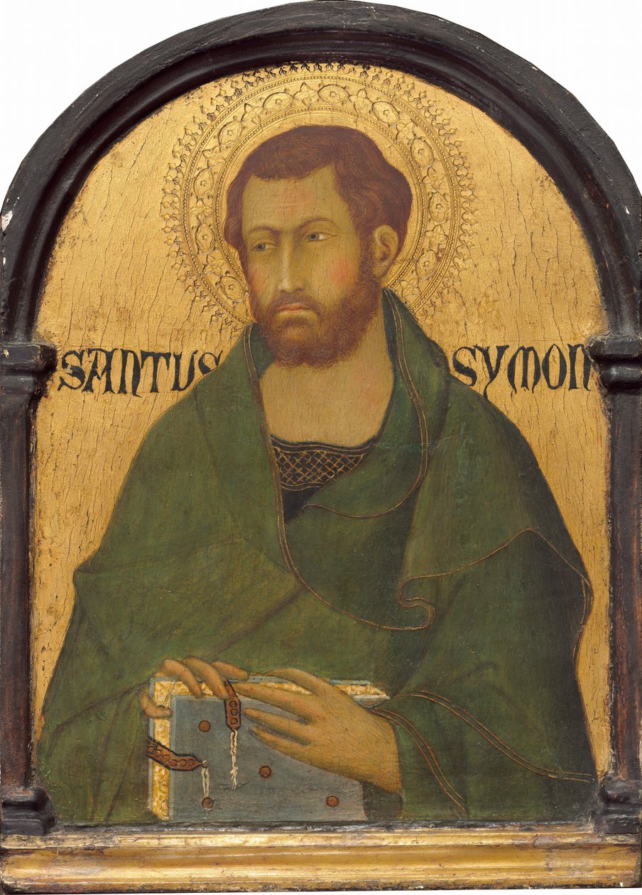 St. Simon av Simone Martini