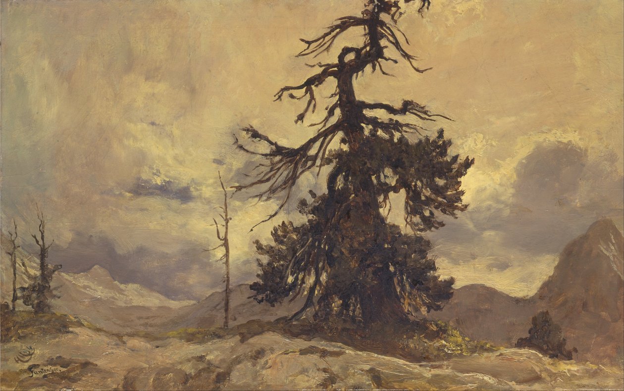Den døende monarken, Funtensee av Hubert von Herkomer