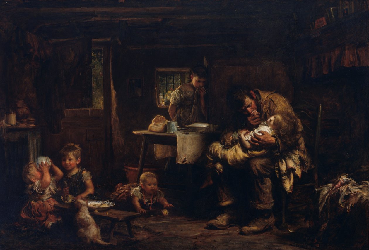 Enkemannen av Sir Luke Fildes