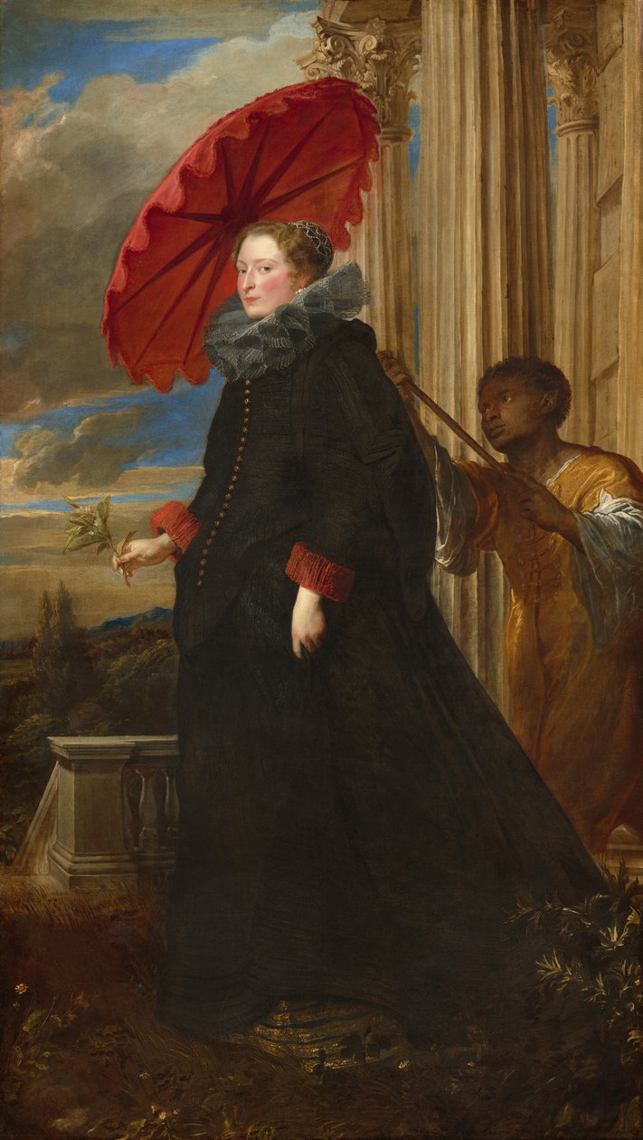 Markis Elena Grimaldi Cattaneo av Sir Anthony van Dyck