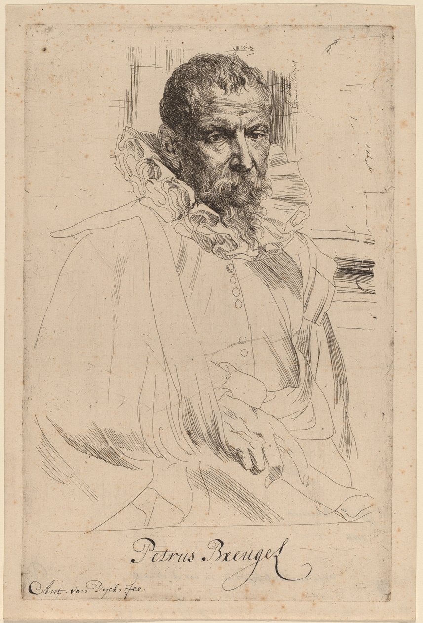 Pieter Bruegel den yngre av Sir Anthony van Dyck