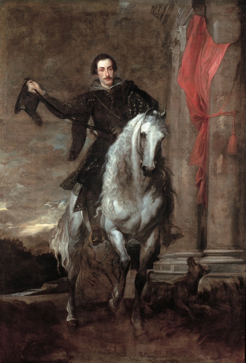 Portrett av Anton Giulio Brignole Sale 1605-1662, 1622-1625. av Sir Anthony van Dyck
