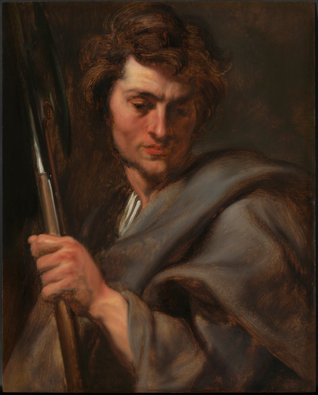 Den hellige Matteus evangelisten, 1618-1620. av Sir Anthony van Dyck