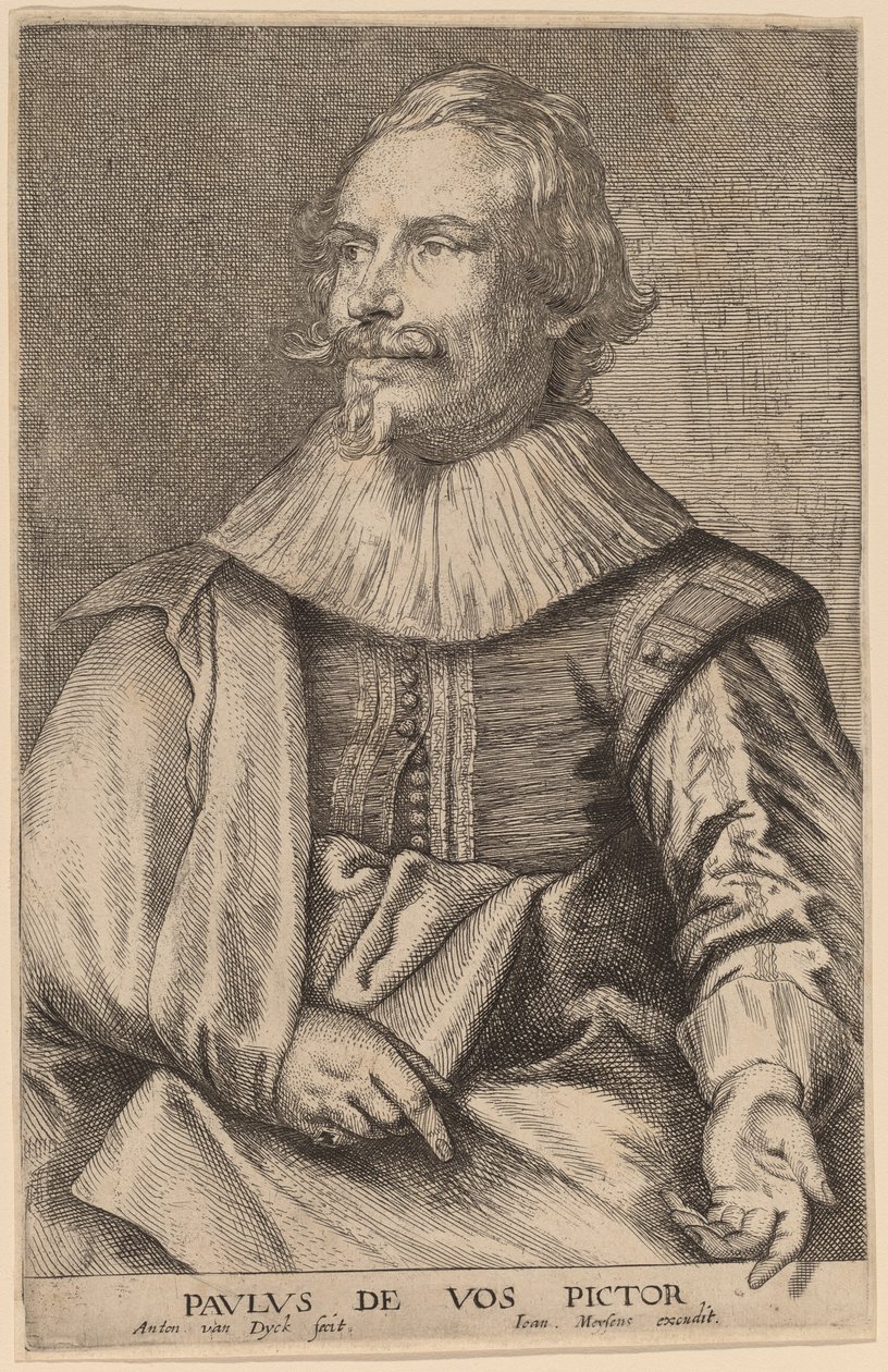 Paul de Vos av Sir Anthony van Dyck and Joannes Meyssens