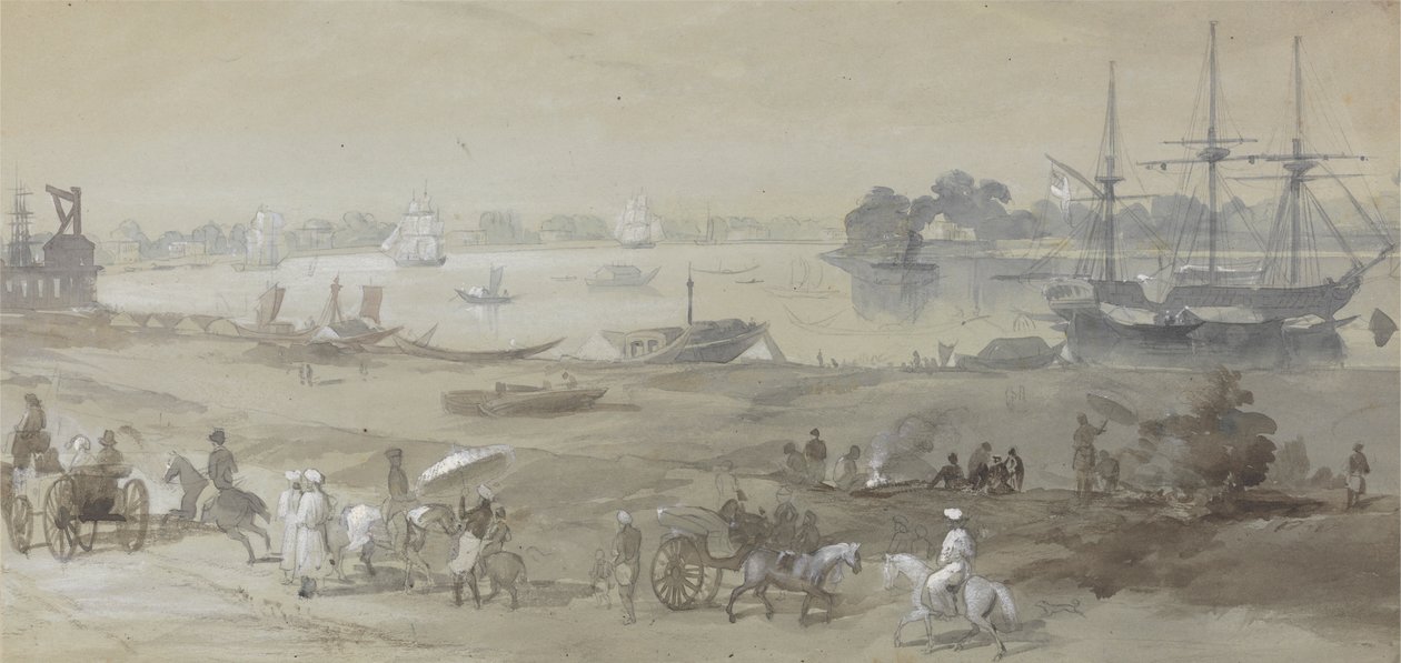 Garden Reach - Calcutta av Sir Charles DOyly
