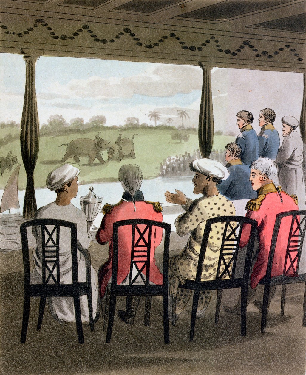 The Marquess of Wellesley, generalguvernør i India, 1813 av Sir Charles D