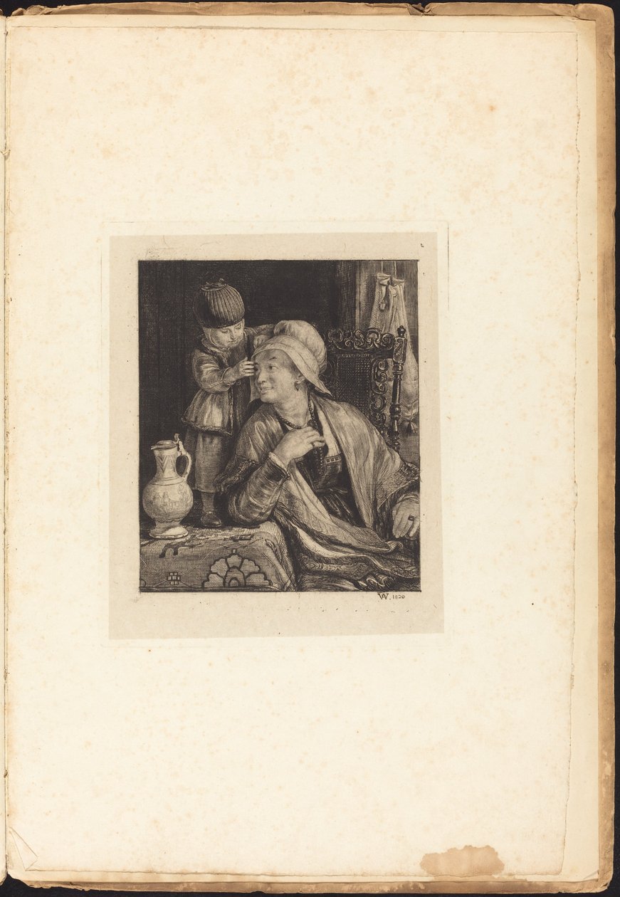 Den flamske moren av Sir David Wilkie