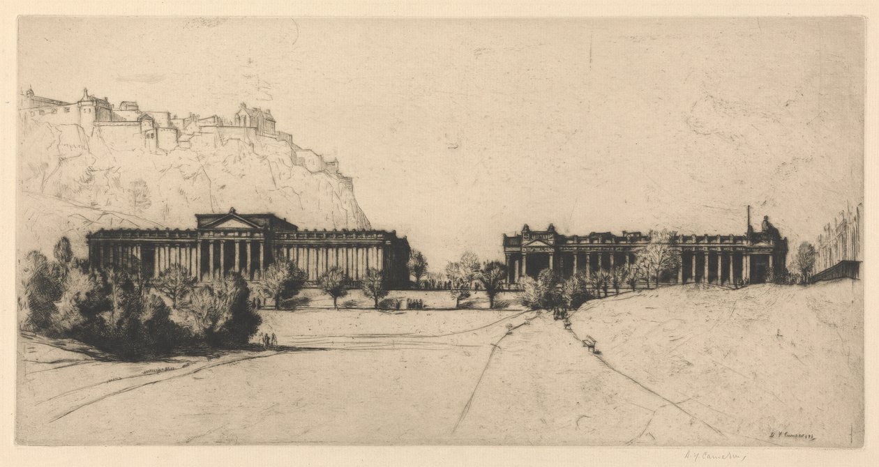 R. 464. Royal Scottish Academy av Sir David Young Cameron