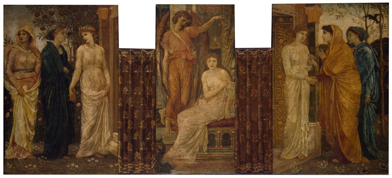 Cupid and Psyche - Palace Green Murals - Psyche