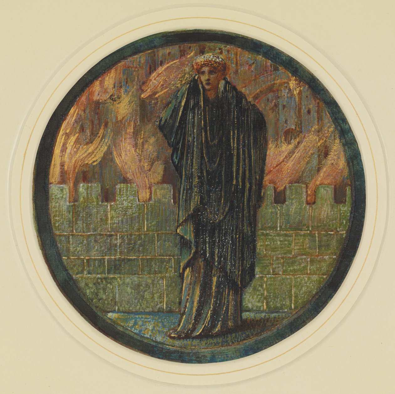 Helens tårer. Blomsterboken, 1882-1898. av Sir Edward Coley Burne Jones